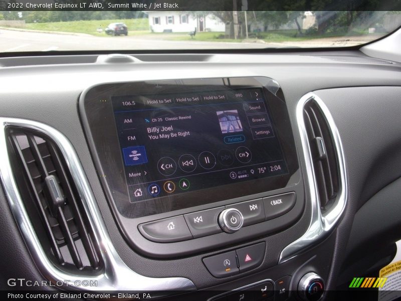 Summit White / Jet Black 2022 Chevrolet Equinox LT AWD