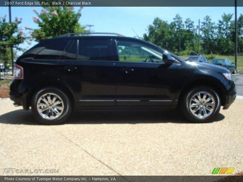 Black / Charcoal Black 2007 Ford Edge SEL Plus