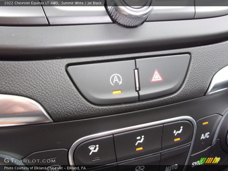 Summit White / Jet Black 2022 Chevrolet Equinox LT AWD