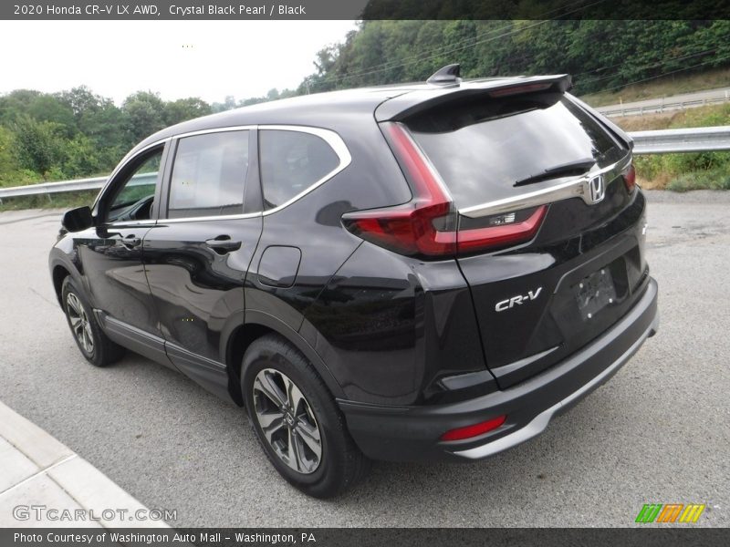 Crystal Black Pearl / Black 2020 Honda CR-V LX AWD