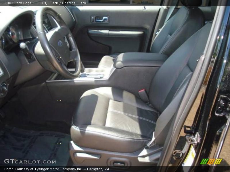 Black / Charcoal Black 2007 Ford Edge SEL Plus