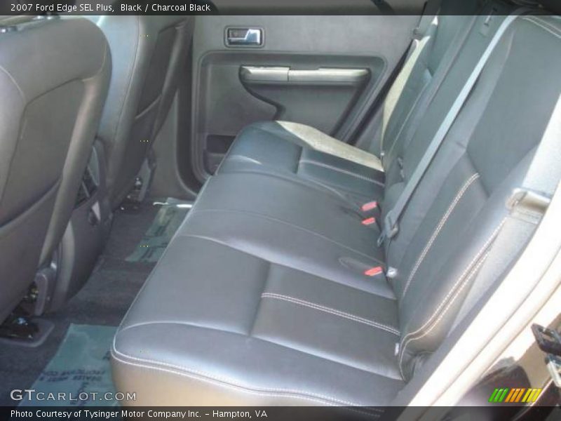 Black / Charcoal Black 2007 Ford Edge SEL Plus