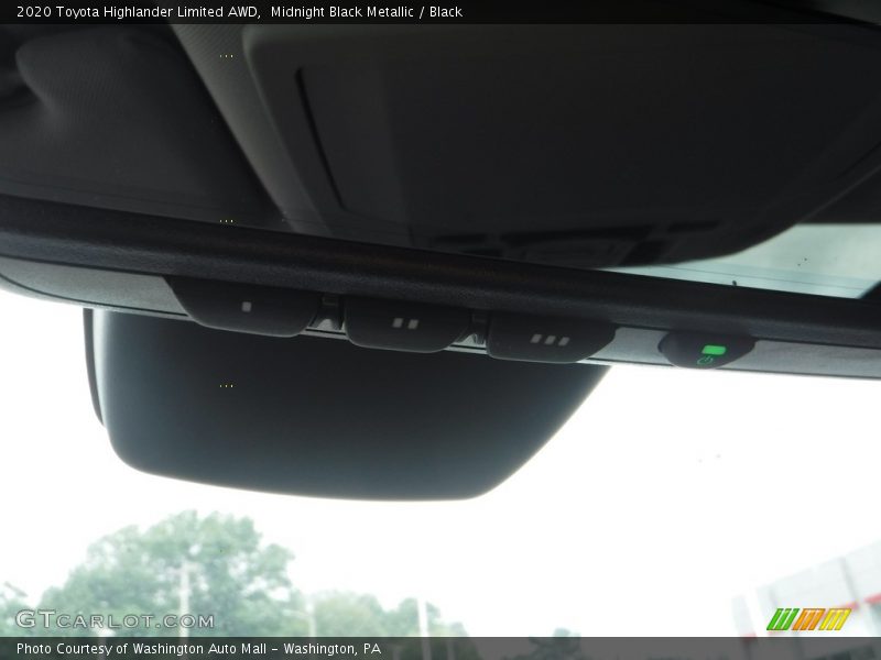 Midnight Black Metallic / Black 2020 Toyota Highlander Limited AWD