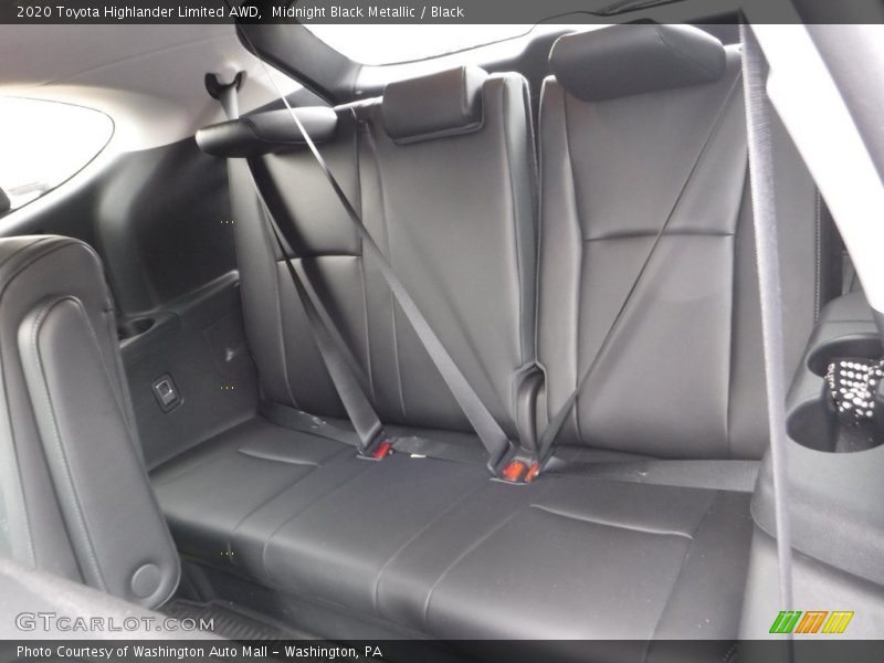Midnight Black Metallic / Black 2020 Toyota Highlander Limited AWD