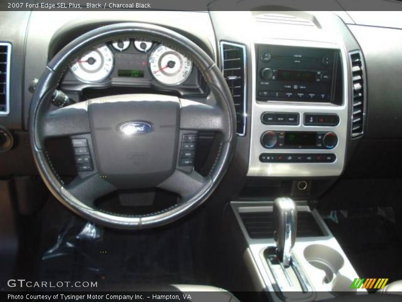 Black / Charcoal Black 2007 Ford Edge SEL Plus