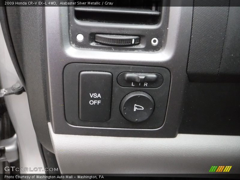 Alabaster Silver Metallic / Gray 2009 Honda CR-V EX-L 4WD