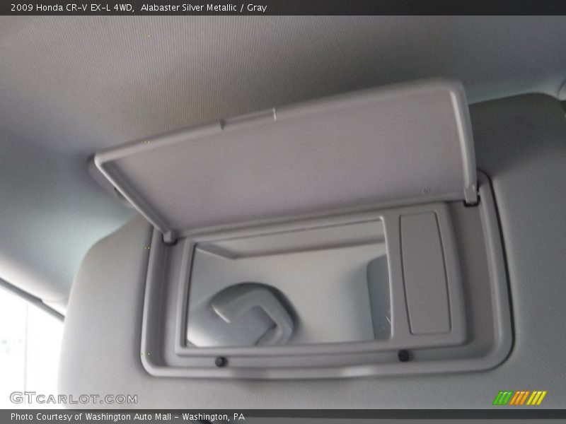 Alabaster Silver Metallic / Gray 2009 Honda CR-V EX-L 4WD