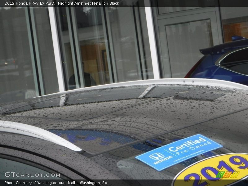 Midnight Amethyst Metallic / Black 2019 Honda HR-V EX AWD
