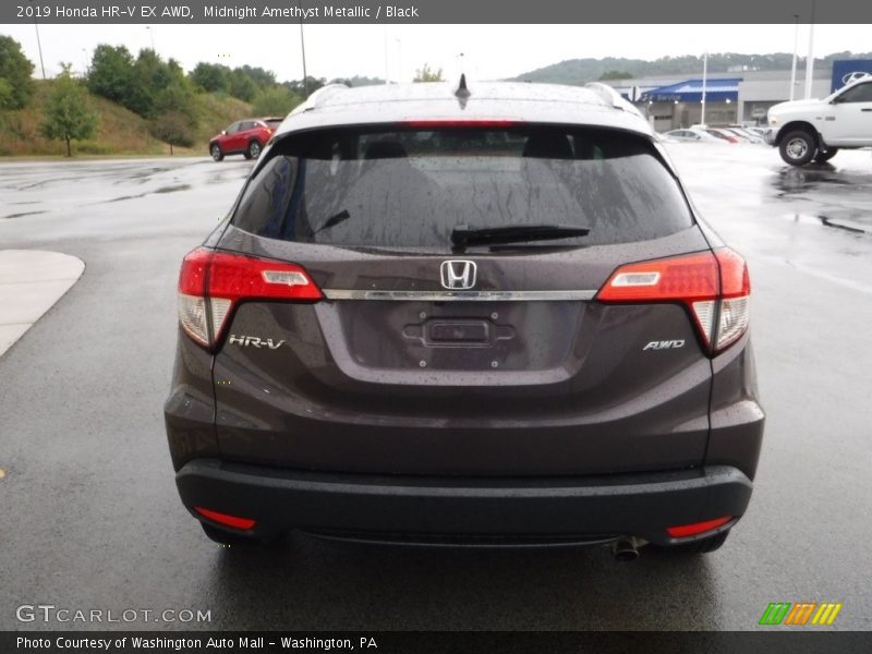 Midnight Amethyst Metallic / Black 2019 Honda HR-V EX AWD