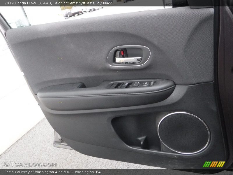 Midnight Amethyst Metallic / Black 2019 Honda HR-V EX AWD