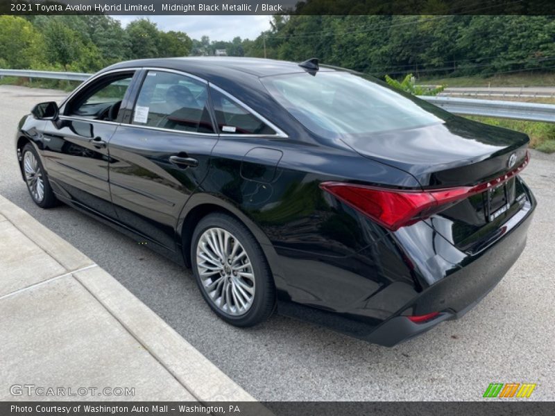 Midnight Black Metallic / Black 2021 Toyota Avalon Hybrid Limited