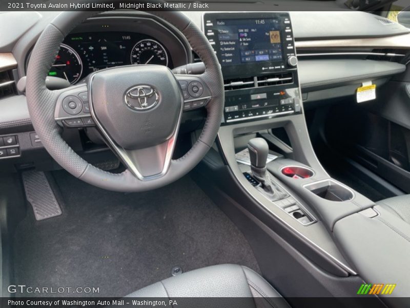 Midnight Black Metallic / Black 2021 Toyota Avalon Hybrid Limited