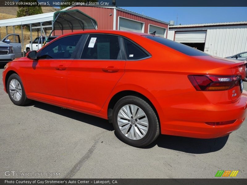 Habanero Orange / Storm Gray 2019 Volkswagen Jetta S