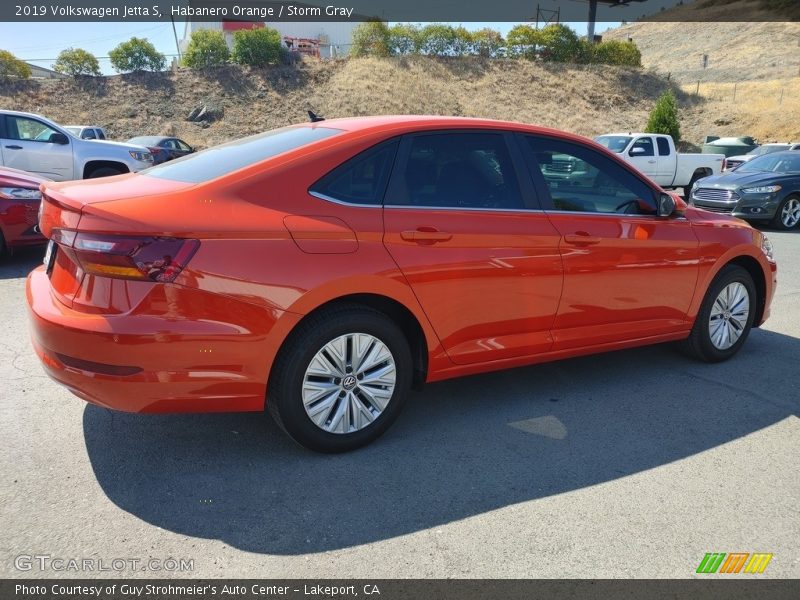 Habanero Orange / Storm Gray 2019 Volkswagen Jetta S