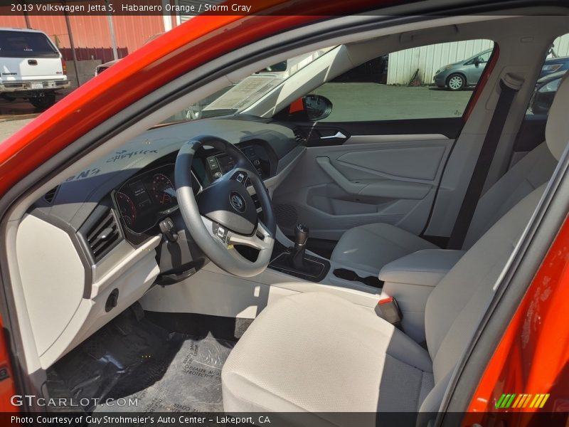 Habanero Orange / Storm Gray 2019 Volkswagen Jetta S
