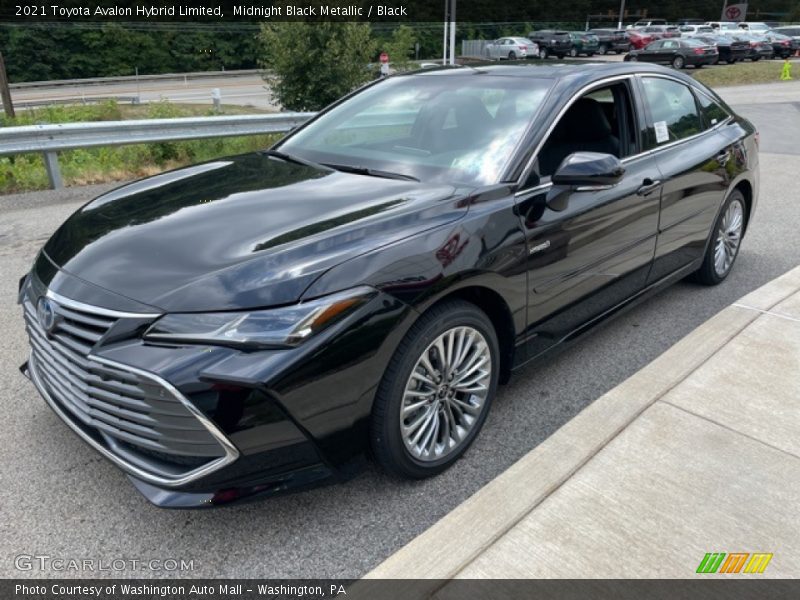 Midnight Black Metallic / Black 2021 Toyota Avalon Hybrid Limited