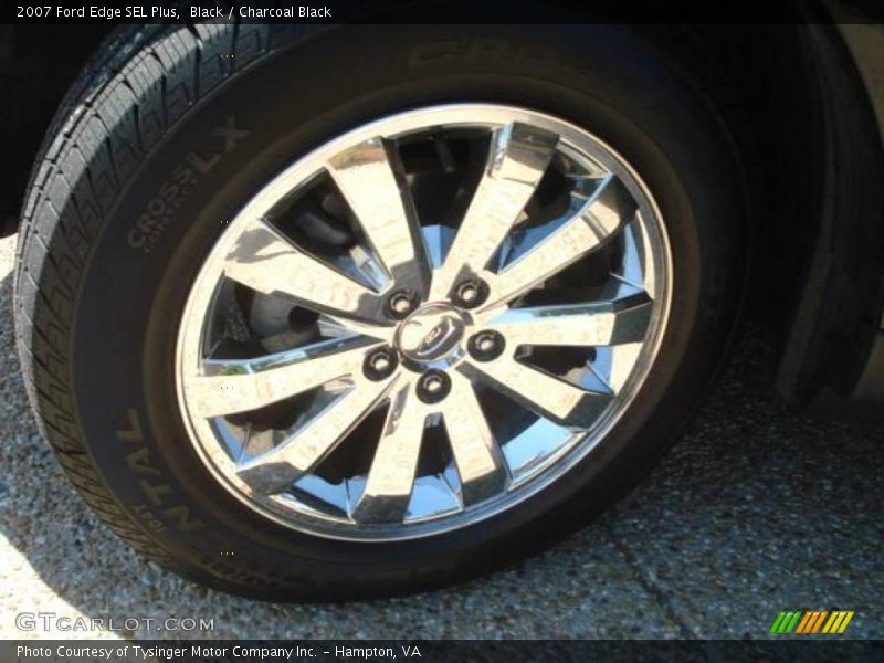 Black / Charcoal Black 2007 Ford Edge SEL Plus