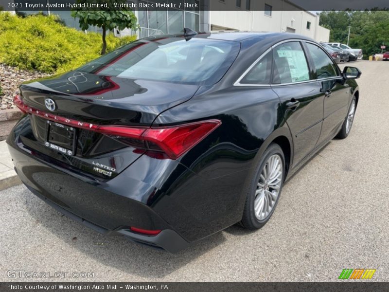 Midnight Black Metallic / Black 2021 Toyota Avalon Hybrid Limited