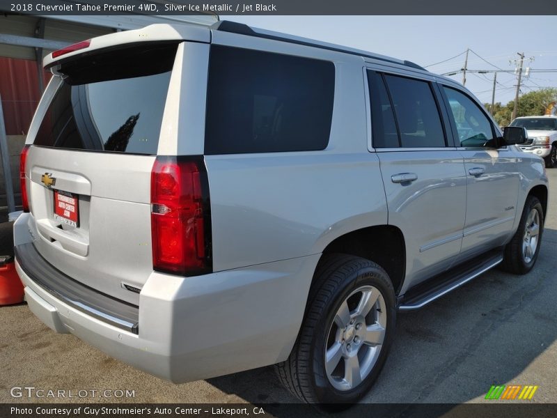 Silver Ice Metallic / Jet Black 2018 Chevrolet Tahoe Premier 4WD