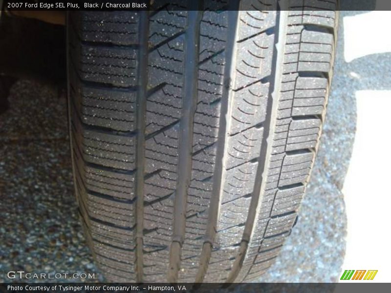 Black / Charcoal Black 2007 Ford Edge SEL Plus