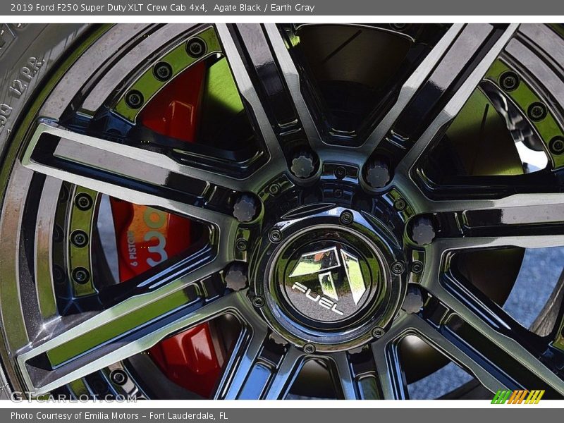 Agate Black / Earth Gray 2019 Ford F250 Super Duty XLT Crew Cab 4x4