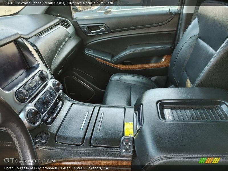 Silver Ice Metallic / Jet Black 2018 Chevrolet Tahoe Premier 4WD