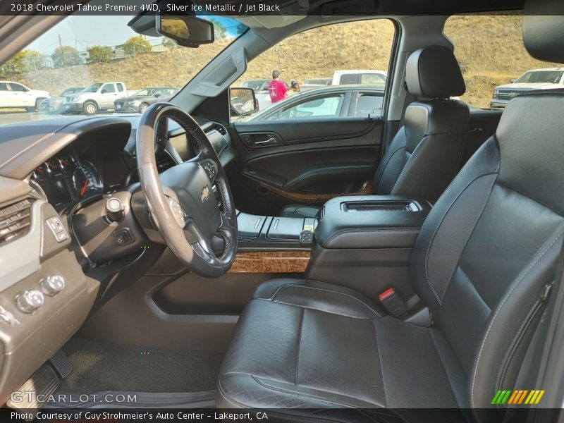 Silver Ice Metallic / Jet Black 2018 Chevrolet Tahoe Premier 4WD