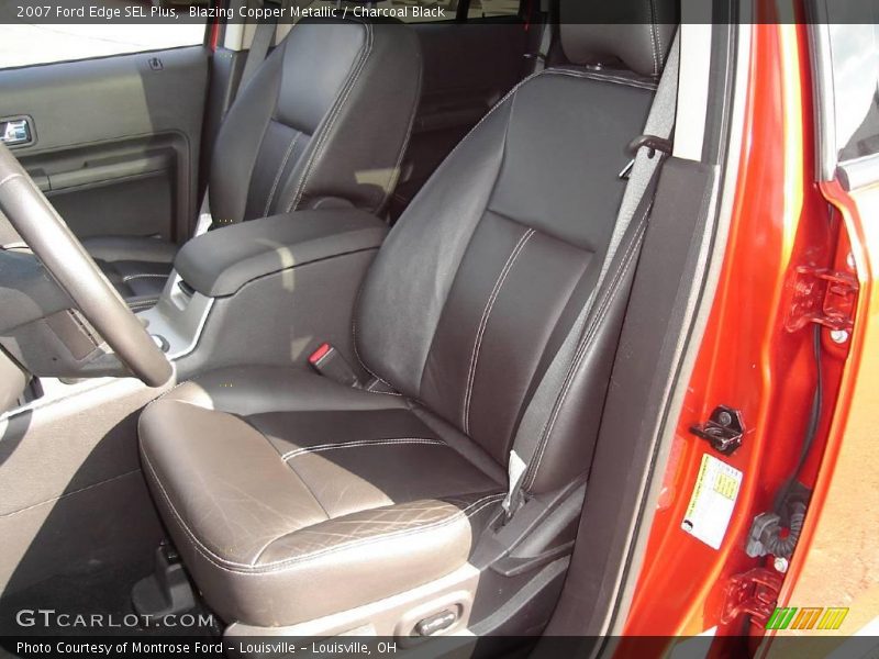 Front Seat of 2007 Edge SEL Plus