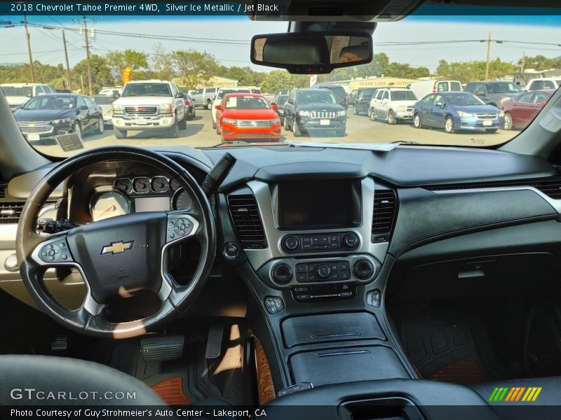 Silver Ice Metallic / Jet Black 2018 Chevrolet Tahoe Premier 4WD