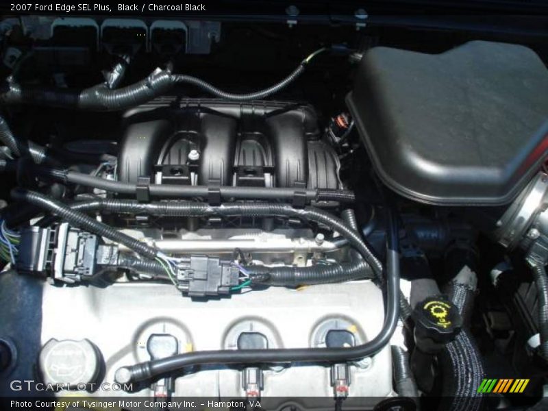 Black / Charcoal Black 2007 Ford Edge SEL Plus
