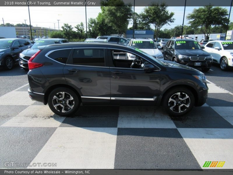 Gunmetal Metallic / Gray 2018 Honda CR-V Touring