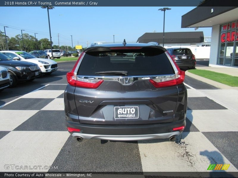 Gunmetal Metallic / Gray 2018 Honda CR-V Touring