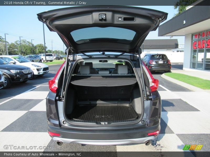 Gunmetal Metallic / Gray 2018 Honda CR-V Touring