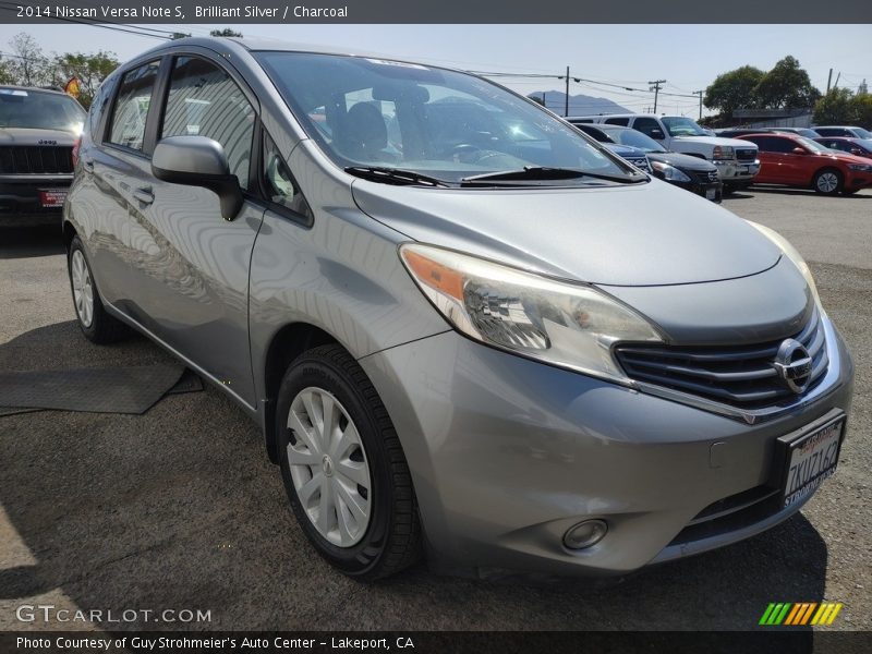 Brilliant Silver / Charcoal 2014 Nissan Versa Note S
