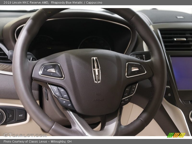  2019 MKC Reserve AWD Steering Wheel