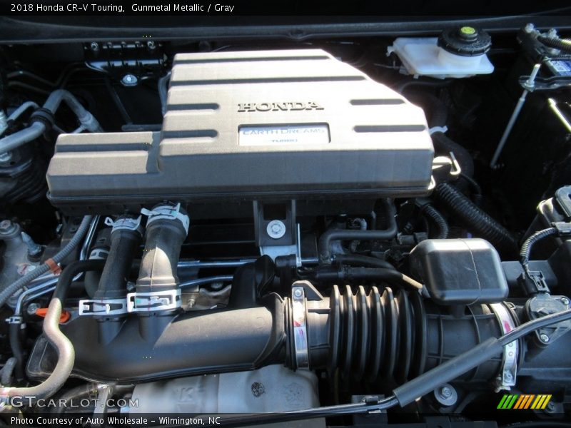 Gunmetal Metallic / Gray 2018 Honda CR-V Touring