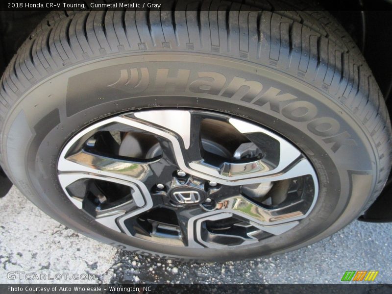 Gunmetal Metallic / Gray 2018 Honda CR-V Touring
