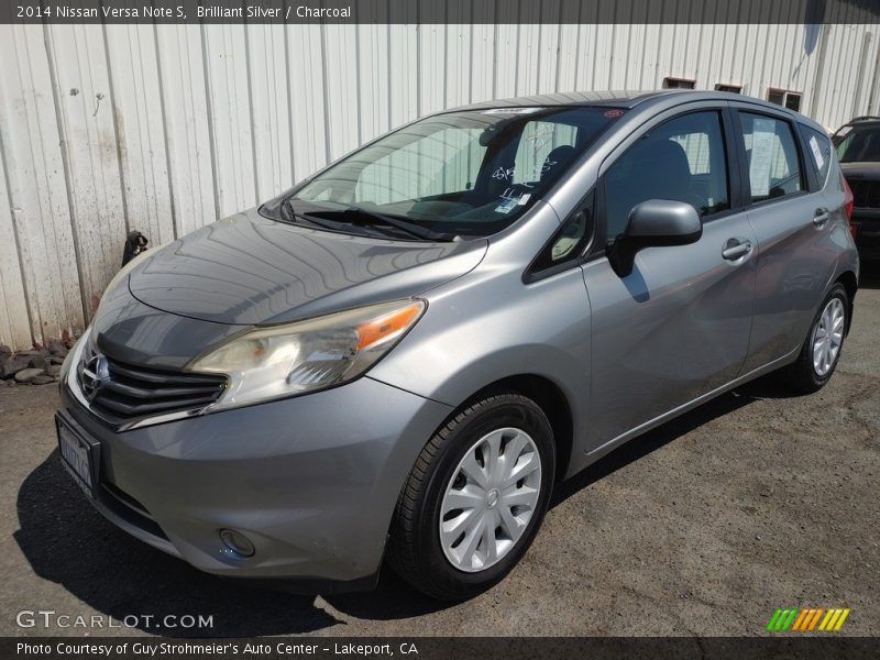 Brilliant Silver / Charcoal 2014 Nissan Versa Note S