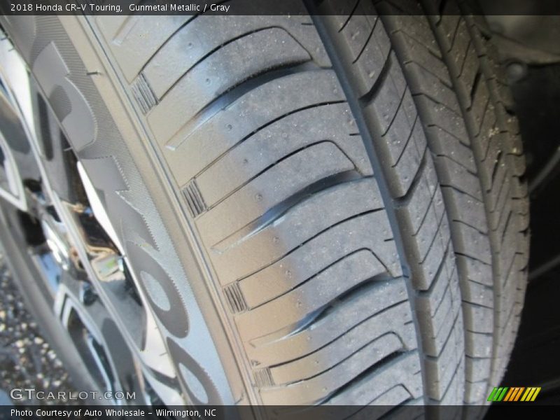 Gunmetal Metallic / Gray 2018 Honda CR-V Touring