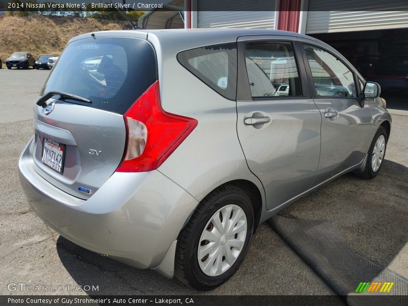 Brilliant Silver / Charcoal 2014 Nissan Versa Note S