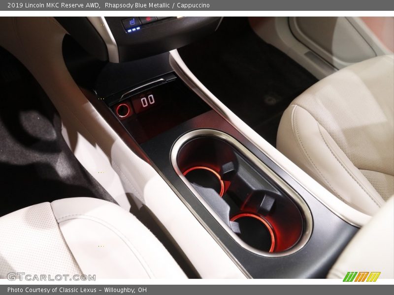 Rhapsody Blue Metallic / Cappuccino 2019 Lincoln MKC Reserve AWD