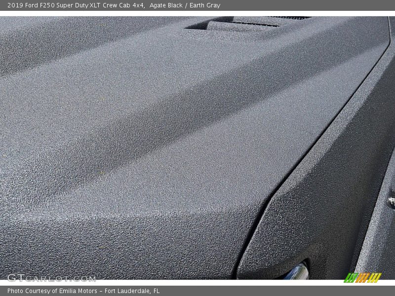 Agate Black / Earth Gray 2019 Ford F250 Super Duty XLT Crew Cab 4x4