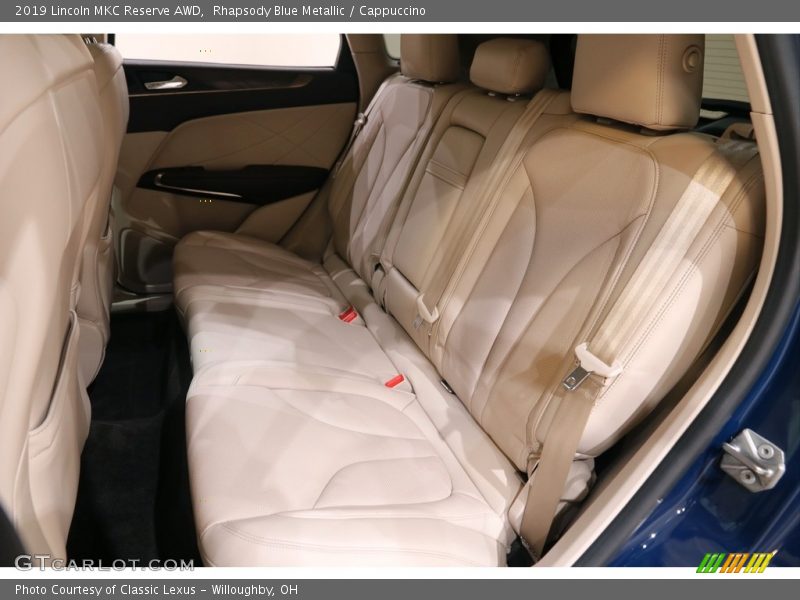 Rear Seat of 2019 MKC Reserve AWD