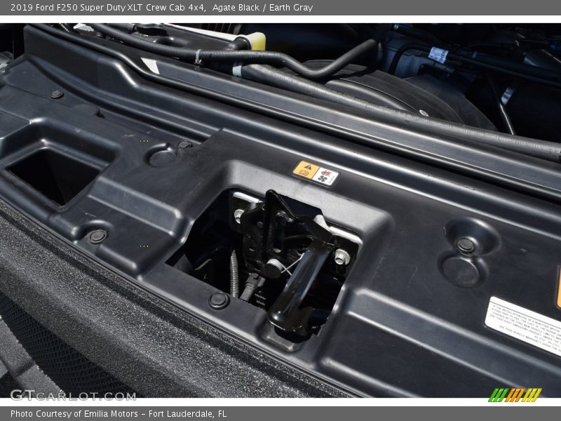 Agate Black / Earth Gray 2019 Ford F250 Super Duty XLT Crew Cab 4x4