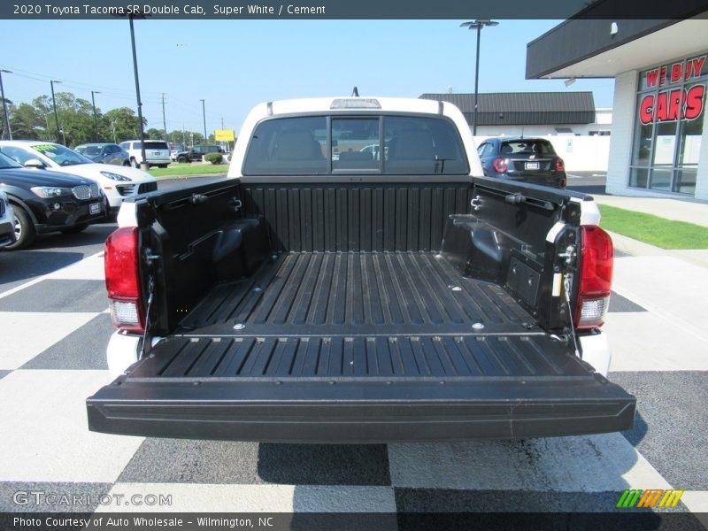 Super White / Cement 2020 Toyota Tacoma SR Double Cab