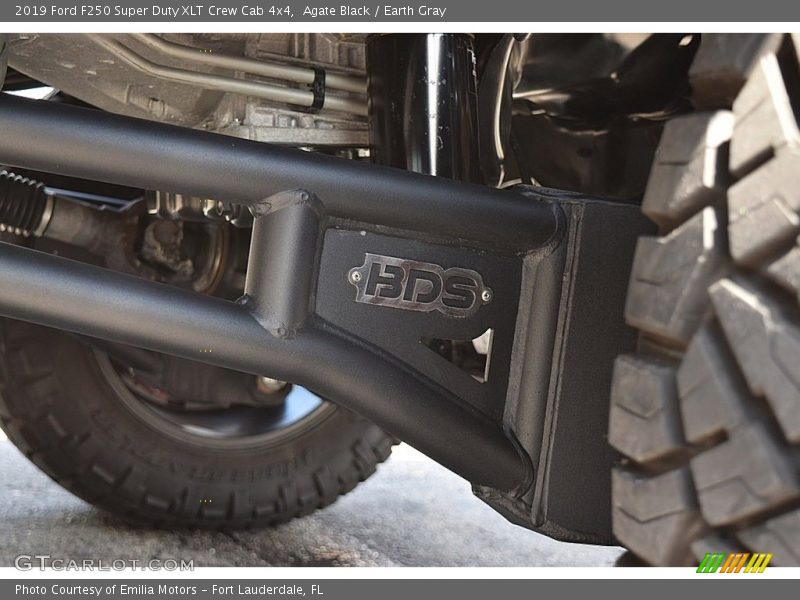 Agate Black / Earth Gray 2019 Ford F250 Super Duty XLT Crew Cab 4x4