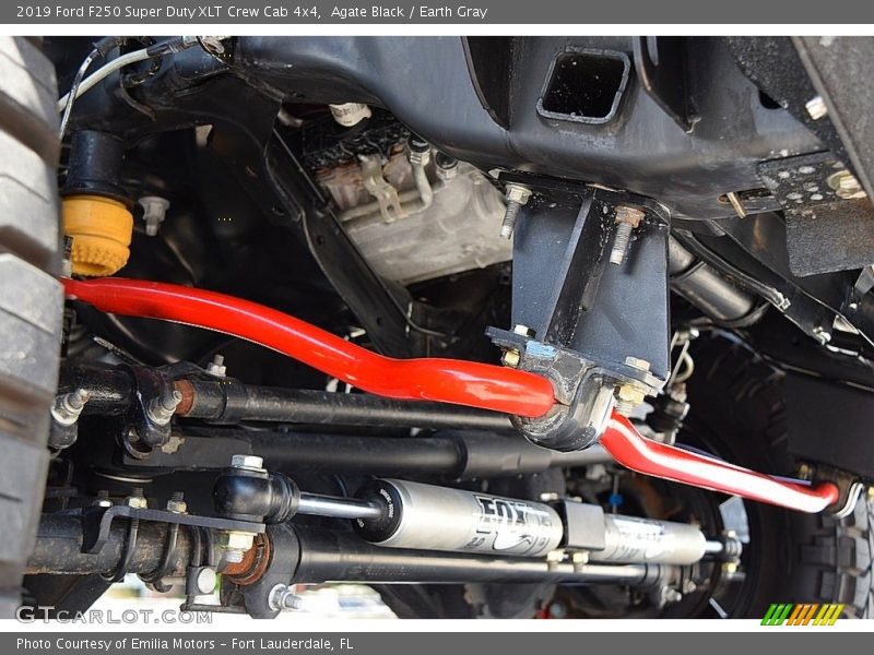 Agate Black / Earth Gray 2019 Ford F250 Super Duty XLT Crew Cab 4x4