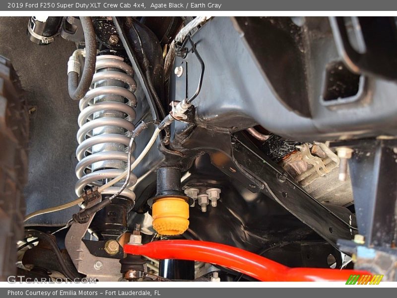 Agate Black / Earth Gray 2019 Ford F250 Super Duty XLT Crew Cab 4x4