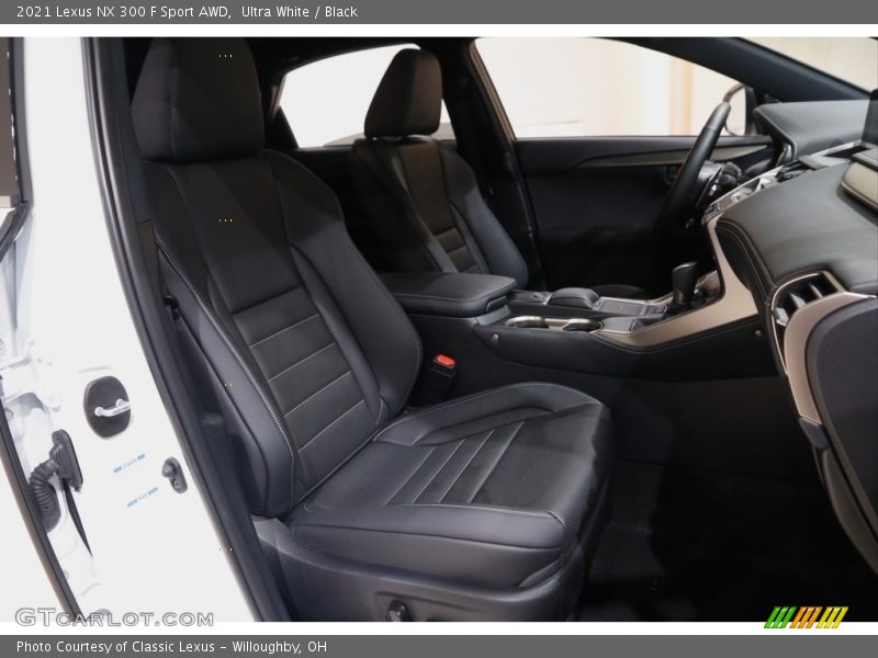 Front Seat of 2021 NX 300 F Sport AWD