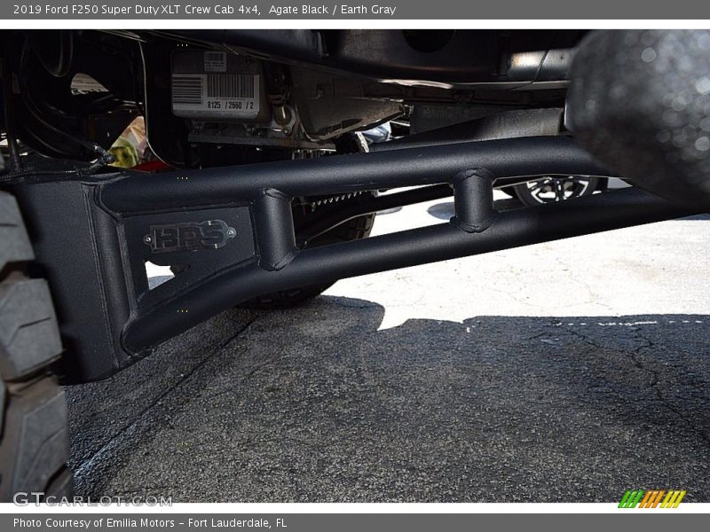 Agate Black / Earth Gray 2019 Ford F250 Super Duty XLT Crew Cab 4x4